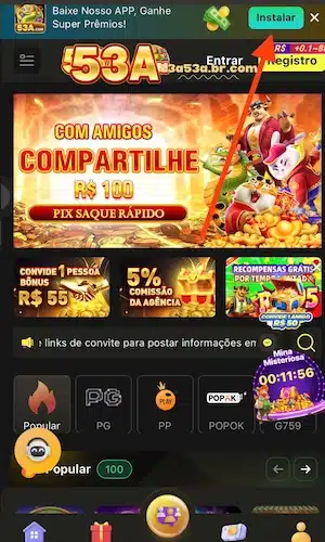 🔰Passo 1: Acesse o site oficial de apostas e clique em "Instalar"🔰Passo 1: Acesse o site oficial de apostas e clique em "Instalar"