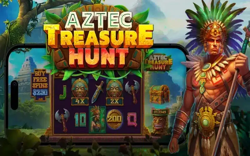 Passo a passo para jogar Aztec Treasure