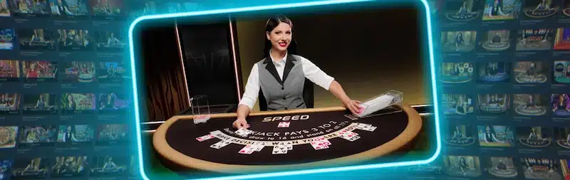 A emoção do cassino ao vivo na 53A