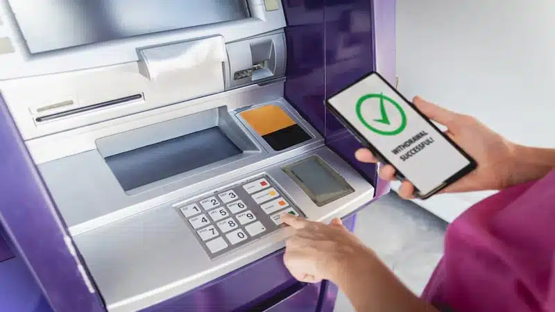 Confirme a operação e o sistema manda o dinheiro para sua conta na hora